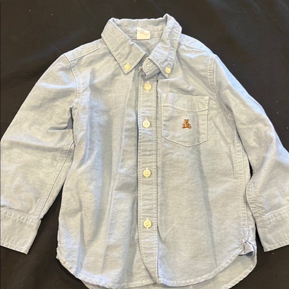 Baby Gap boys  chambray Button-Up Shirt